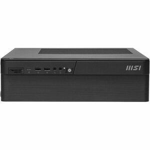 MSI PRO DP80 A14G PRO DP80 A14TAG-029US Desktop Computer Intel Core i7 14th Gen i7-14700F 32 GB 1 TB SSD Compact Black Intel H610 Chip Windows 11 Home NVIDIA GeForce RTX 3050 LP 6 GB GDDR6 Wi-Fi 6E IEEE 802.11ax 300 W DP80A14TAG029