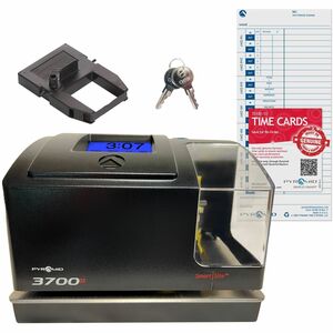 Pyramid Time Systems 3700ss Heavy Duty Time Clock & Document Stamp
