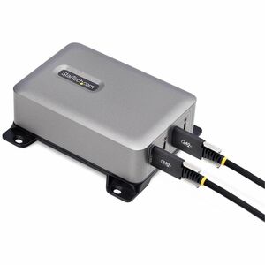 StarTech 4-Port Multi-Device USB-C Charger 240W Total 1-Port 140W EPR Screw Locking Ports Ideal for Boardrooms 2x 10ft Cable Incl 424D3NUSBCCHARGER