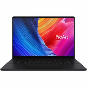 Asus ProArt P16 H7606 H7606WP-PB99T 16" Touchscreen Copilot+ PC Notebook 4K 60 Hz AMD Ryzen AI 9 HX 370 64 GB 2 TB SSD Nano Black AMD Chip 3840 x 2400 Windows 11 Pro NVIDIA GeForce RTX 5070 with 8 GB AMD Radeon 890M Graphics Front C H7606WPPB99T