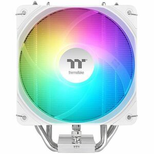 Thermaltake UX500 ARGB White CPU Cooler; 5xØ6mm Copper Heatpipes; 120mm PWM Fan; 700~1800 RPM; Intel/AMD Compatible; Single Tower; 260W TDP; White Thermaltake+UX500+ARGB+White+CPU+Cooler%3b+5x%c3%986mm+Copper+Heatpipes%3b+120mm+PWM+Fan%3b+700%7e1800+RPM%3b+Intel%2fAMD+Compatible%3b+Single+Tower%3b+260W+TDP%3b+White