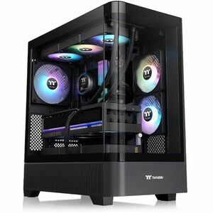 Thermaltake View 290 Mid Tower 3x120mm ARGB Lite Fans Black CA-11G-00M1WN-00