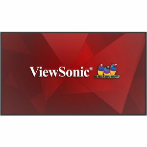 ViewSonic CDE4331 43 Inch 4K UHD Commercial Display with 500-nit Brightness 5000:1 Contrast Ratio 8GB RAM 32GB Storage 16W Dual Speakers Wifi Slot HDMI USB A and USB C Inputs