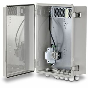 TRENDnet Outdoor IP68 Weatherproof Enclosure with 350W Power Supply TI-CA4K IK10 Impact Protection Power Supply Supports up to 350W 55V DC 6.3A 20kA @ 8/20 &micro;s Surge Protection TICA4K