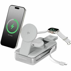 ALOGIC Roam 21000mAh 6-in-1 Power Bank with Qi2 Fast Charging - Light Grey ALOGIC+Roam+21000mAh+6-in-1+Power+Bank+with+Qi2+Fast+Charging+-+Light+Grey