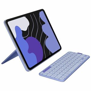 Logitech Flip Folio Keyboard/Cover Case Folio for 11" Apple iPad Pro 11 2024 iPad Air 11 2024 iPad Air 5th Generation Tablet English Keyboard Lilac 920013839 Logitech+Flip+Folio+Keyboard%2fCover+Case+Folio+for+11%22+Apple+iPad+Pro+11+2024+iPad+Air+11+2024+iPad+Air+5th+Generation+Tablet+English+Keyboard+Lilac+920013839