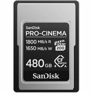 SanDisk PRO-CINEMA SDCFEA-480G-GN4NN 480 GB CFexpress Type A SDCFEA480GGN4NN