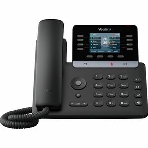 Yealink T73U IP Phone Corded Corded 5 Multiple Conferencing Wall Mountable Stand Mountable Gray