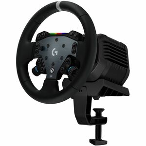 Logitech G RS50 System 3-Piece Sim Racing Steering Wheel Setup RS50 Wheel base with 8 Nm Direct Drive RS Wheel Hub with 13 Buttons and RS Round Wheel 11-inch For Xbox/PC 941000272