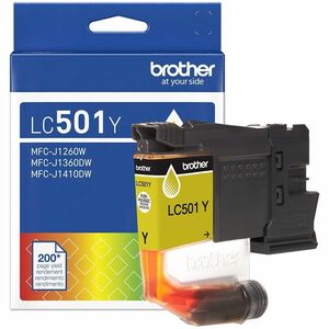 Brother Genuine LC501Y Standard Yield Yellow Ink Cartridge Brother+Genuine+LC501Y+Standard+Yield+Yellow+Ink+Cartridge