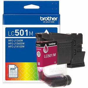 Brother Genuine LC501M Standard Yield Magenta Ink Cartridge Brother+Genuine+LC501M+Standard+Yield+Magenta+Ink+Cartridge
