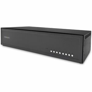 StarTech+Secure+8-Port+Dual-Monitor+KVM+Switch+DisplayPort+4K+30Hz+NIAP+4.0+CAC+Made+in+the+USA+CK4P208C