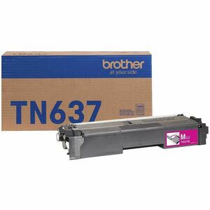 Brother TN637M Original Ultra High Yield Laser Toner Cartridge Magenta Pack Brother+TN637M+Original+Ultra+High+Yield+Laser+Toner+Cartridge+Magenta+Pack