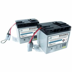eReplacements replacement battery cartridge RBC55-ER for various APC BackUPS models
