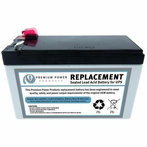 eReplacements replacement battery cartridge APCRBC154-ER for various APC BackUPS models