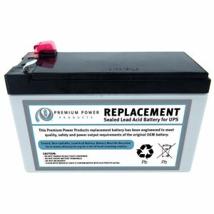 eReplacements replacement battery cartridge RBC2-ER for various APC BackUPS models