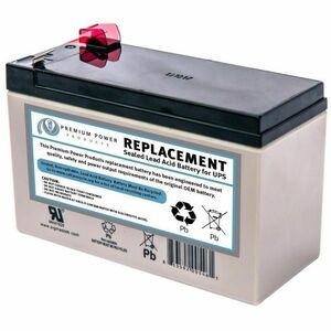 eReplacements replacement battery cartridge RBC17-ER for various APC BackUPS models