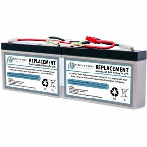 eReplacements replacement battery cartridge RBC18-ER for various APC BackUPS models