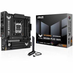 TUF+B850M-PLUS+WIFI7+Gaming+Desktop+Motherboard+AMD+B850+Chipset+Socket+AM5+Micro+ATX+TUFGAMINGB850MPLUSWIF