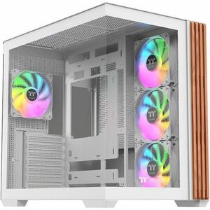Thermaltake View 380 WS ARGB Snow Mid Tower Chassis CA1Z200M6WNWS