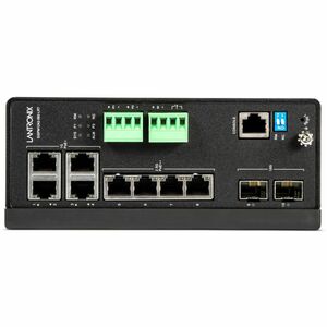 Lantronix Managed Hardened Multi-Gigabit Ethernet PoE++ Switch 10G Uplink Lantronix+Managed+Hardened+Multi-Gigabit+Ethernet+PoE%2b%2b+Switch+10G+Uplink