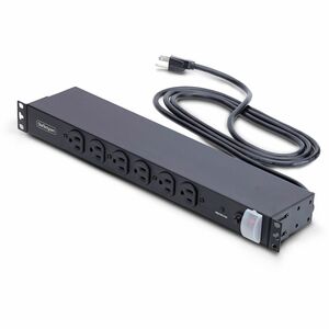 StarTech 14-Outlet Rackmount PDU, 1U Server Strip, 6X Front and 8X Rear Ports