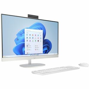 HP 27-cr0000i 27-cr0089 All-in-One Computer Intel Core i5 13th Gen i5-1334U 16 GB 1 TB PCI Express NVMe SSD 27" Full HD Touchscreen Desktop Shell White Refurbished Intel Chip 1920 x 1080 Windows 11 Home Intel Iris Xe Graphics DDR4 SD BB4R5AARABL
