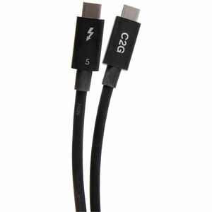 C2G 3.25ft 1m Thunderbolt™ 5 USB-C&reg; Active Cable 80Gbps 8K @60Hz M/M