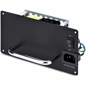 StarTech.com Redundant Power Supply Unit for MCM15-MEDIA-CHASSIS 130W AC 100-240V Input Tool-Free Hot-Swappable Fanless Cooling TAA MCMCHASSISPSU