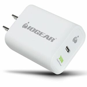 IOGEAR GearPower USB-C 30W Power Adapter IOGEAR+GearPower+USB-C+30W+Power+Adapter