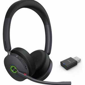 Yealink WH68 Hybrid ANC DECT Bluetooth Wireless Headset w/Adapter 1208714
