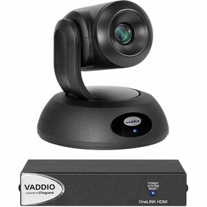 Vaddio RoboSHOT 4K 12E HDBT PTZ Camera OneLINK HDMI Video Conferencing System TAA Compliant Black 99999605200B