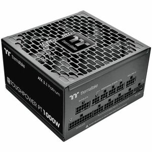 Thermaltake Toughpower PT 1000W; ATX 3.1; Native PCIe 5.1 12V-2x6; Etched Flat Cables; Dual-Color H++ Connectors; 100% Japanese Capacitors; 135mm Fan; 80 Plus Platinum Thermaltake+Toughpower+PT+1000W%3b+ATX+3.1%3b+Native+PCIe+5.1+12V-2x6%3b+Etched+Flat+Cables%3b+Dual-Color+H%2b%2b+Connectors%3b+100%25+Japanese+Capacitors%3b+135mm+Fan%3b+80+Plus+Platinum