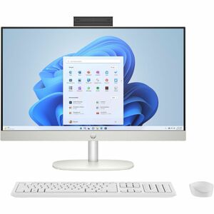 HP 24-cr0000a 24-cr0190 All-in-One Computer AMD Ryzen 7 7730U 16 GB 512 GB PCI Express NVMe SSD 23.8" Full HD Touchscreen Desktop Shell White Refurbished AMD Chip 1920 x 1080 Windows 11 Home AMD Radeon Graphics DDR4 SDRAM Wi-Fi 6  B88DFAARABA