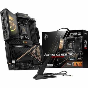 MSI MEG X870E ACE MAX Gaming Desktop Motherboard AMD X870E Chipset Socket AM5 ATX X870EACEMAX