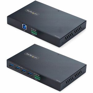 StarTech 4-Port USB 3.0 Extender over Ethernet up to 330ft via Cat6a/Cat7/Cat8 RJ45 Extension Adapter for Remote USB Devices TAA StarTech+4-Port+USB+3.0+Extender+over+Ethernet+up+to+330ft+via+Cat6a%2fCat7%2fCat8+RJ45+Extension+Adapter+for+Remote+USB+Devices+TAA