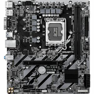 GIGABYTE Ultra Durable H810M S2H GEN5 Gaming Desktop Motherboard Intel H810 Chipset Socket LGA-1851 Micro ATX Core Ultra Processor Supported 128 GB DDR5 SDRAM Maximum RAM DIMM UDIMM 2 x Memory Slots Gigabit Ethernet HDMI DisplayPort - H810MS2HGEN5