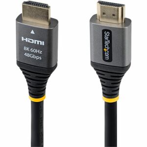StarTech 6ft 1.8m Certified Ultra High Speed HDMI Cable 8K 60Hz/4K 120Hz HDMI 2.1 Cable with HDR10+ / eARC 48Gbps 8K HDMI Cord HDMM21V6F