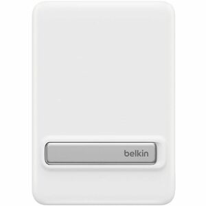 Belkin+BoostCharge+Slim+Magnetic+Power+Bank+5K+with+Qi2+White+Kickstand