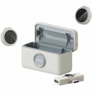 Belkin+Stage+Wireless+Plug-in+Microphone+for+Smartphone+Tablet+Recording+Voice+Interview+Room+Podcasting+Content+Production+Sand