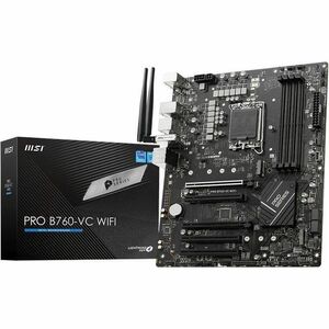 MSI B760-VC WIFI GEN5 Gaming Desktop Motherboard Intel B760 Chipset Socket LGA-1700 ATX PROB760VCWIFIGEN5