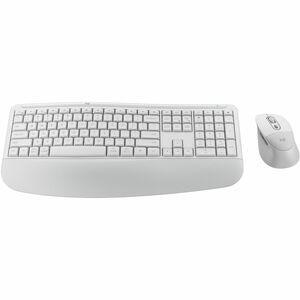 Logitech+Signature+Comfort+Plus+Combo+MK880+Wireless+Keyboard+and+Mouse+Combo+Full-Size+Comfort+Keyboard+with+Palm+Rest+Off-white+920013970