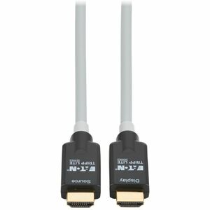 Eaton Tripp Lite series High-Speed Armored HDMI Fiber Active Optical Cable HDMI 2.1 8K 60 Hz 48 Gbps HDR M/M Black 20M Eaton+Tripp+Lite+series+High-Speed+Armored+HDMI+Fiber+Active+Optical+Cable+HDMI+2.1+8K+60+Hz+48+Gbps+HDR+M%2fM+Black+20M