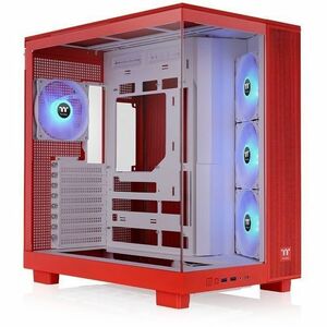Thermaltake View 380 XL TG ARGB Flaming Orange Mid Tower Chassis CA11E00MRWN00