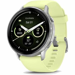 Garmin Venu 4 45 mm Silver with Citron Silicone band 0100301402