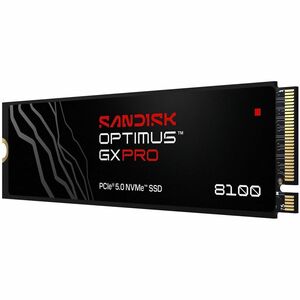 SanDisk Optimus GX PRO 8100 SDSP82200TAN-000E0 2 TB Solid State Drive M.2 2280 Internal PCI Express NVMe PCI Express NVMe 5.0 x4 Write Intensive Gaming PC Workstation Desktop PC Device Supported 1200 TB TBW 1 SDSP82200TAN000E0