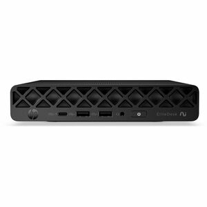HP EliteDesk 8 G2i Desktop Computer Intel Core Ultra 5 Series 3 325 16 GB 256 GB PCI Express NVMe SSD Mini PC Jack Black Intel Chip Windows 11 Pro Intel DDR5 SDRAM English Keyboard Wi-Fi 7 IEEE 802.11be 90 W D95RHUTABA