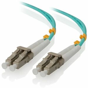 Alogic LC-LC 40G/100G Multi Mode Duplex LSZH Fibre Cable 50/125 OM4 1m LCLC01OM4D