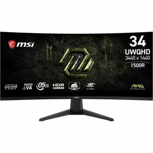MSI 34" Class UW-QHD Curved Gaming LCD Monitor 3440x1440 0.50ms 200Hz MSI+34%22+Class+UW-QHD+Curved+Gaming+LCD+Monitor+3440x1440+0.50ms+200Hz