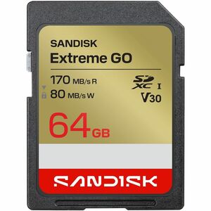 SanDisk 64 GB Class 10/UHS-I U3 V30 SDXC 1 SDSDXGN064GGNCIN